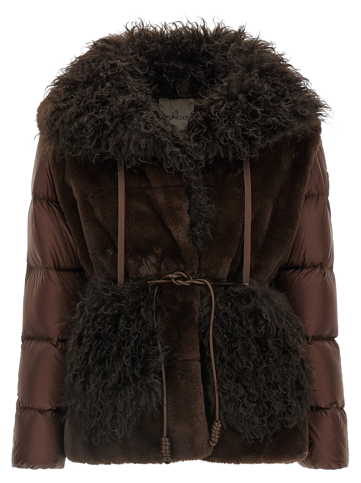 Moncler Immersif 2-in-1 Brown Shell Jacket - Luxurious Versatility