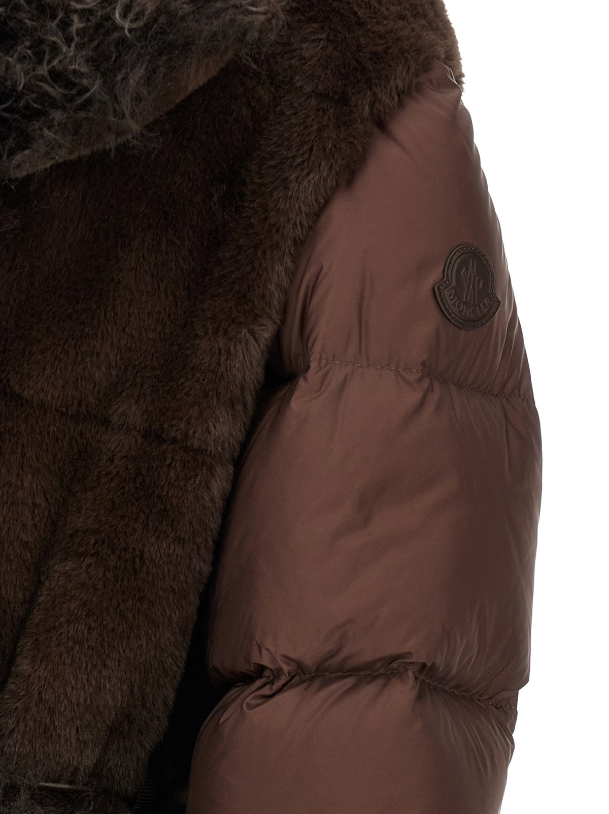 Moncler Immersif 2-in-1 Brown Shell Jacket - Luxurious Versatility