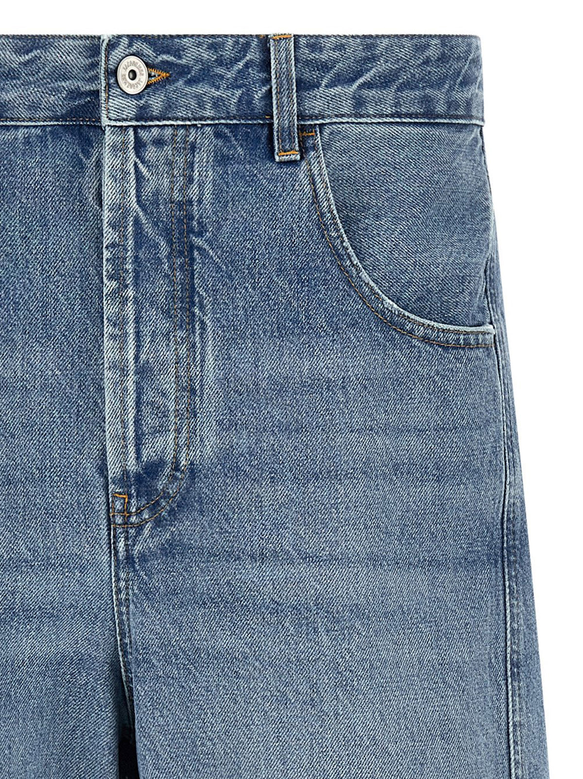 Jacquemus High-Waisted Blue Denim Jeans - Timeless Luxury Style