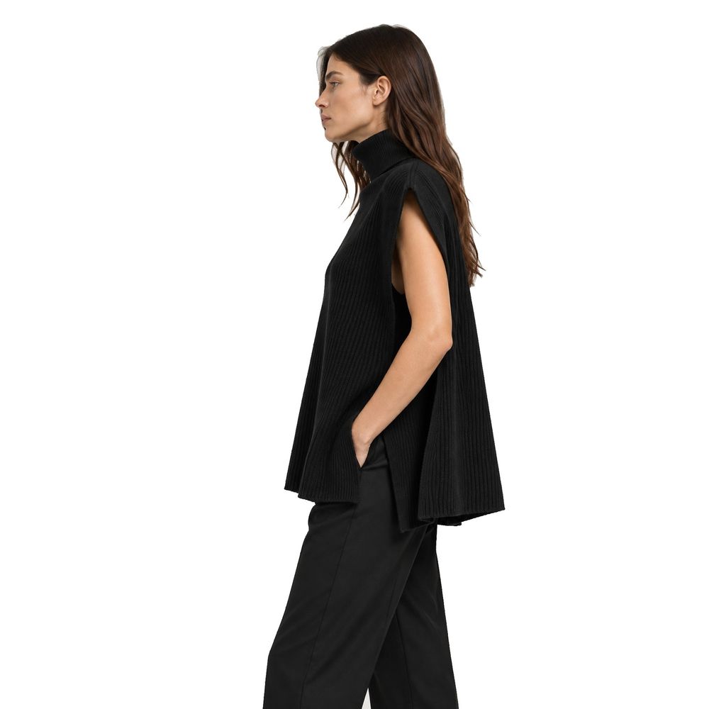 Max Mara Black Cashmere Waistcoat - Timeless Luxury for All