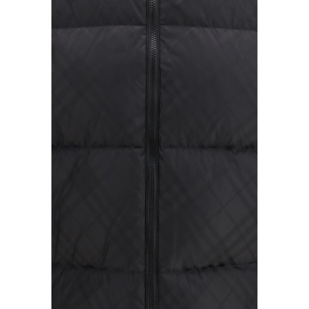 Burberry Highlands Check Nylon Puffer Jacket - Luxurious Outerwear