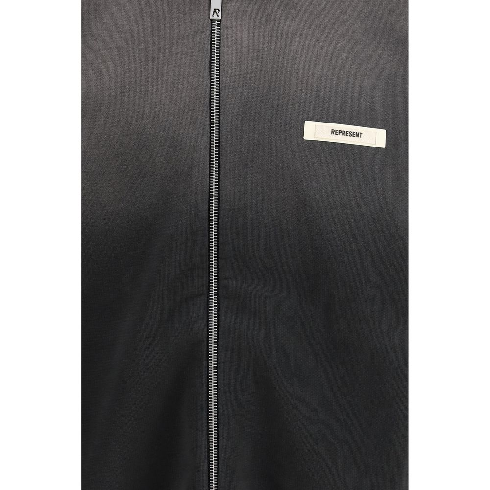 Represent Gray Cotton Sweatshirt - Elevate Your Luxe Wardrobe