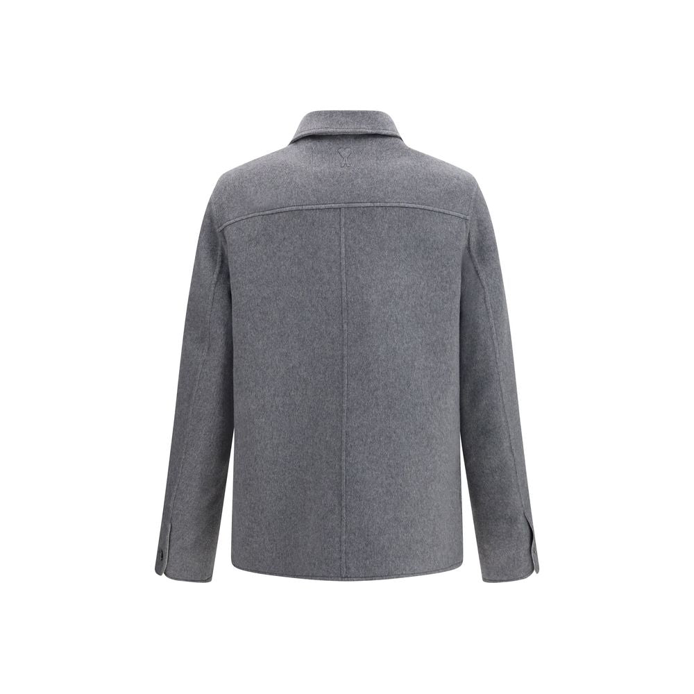 Ami Paris Boule Jacket - Timeless Luxury in Wool and Cashmere