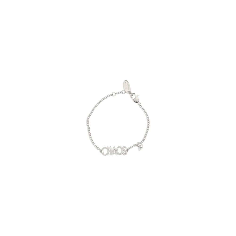 Vivienne Westwood Chaos Bracelet - Exquisite Silver Brass Elegance