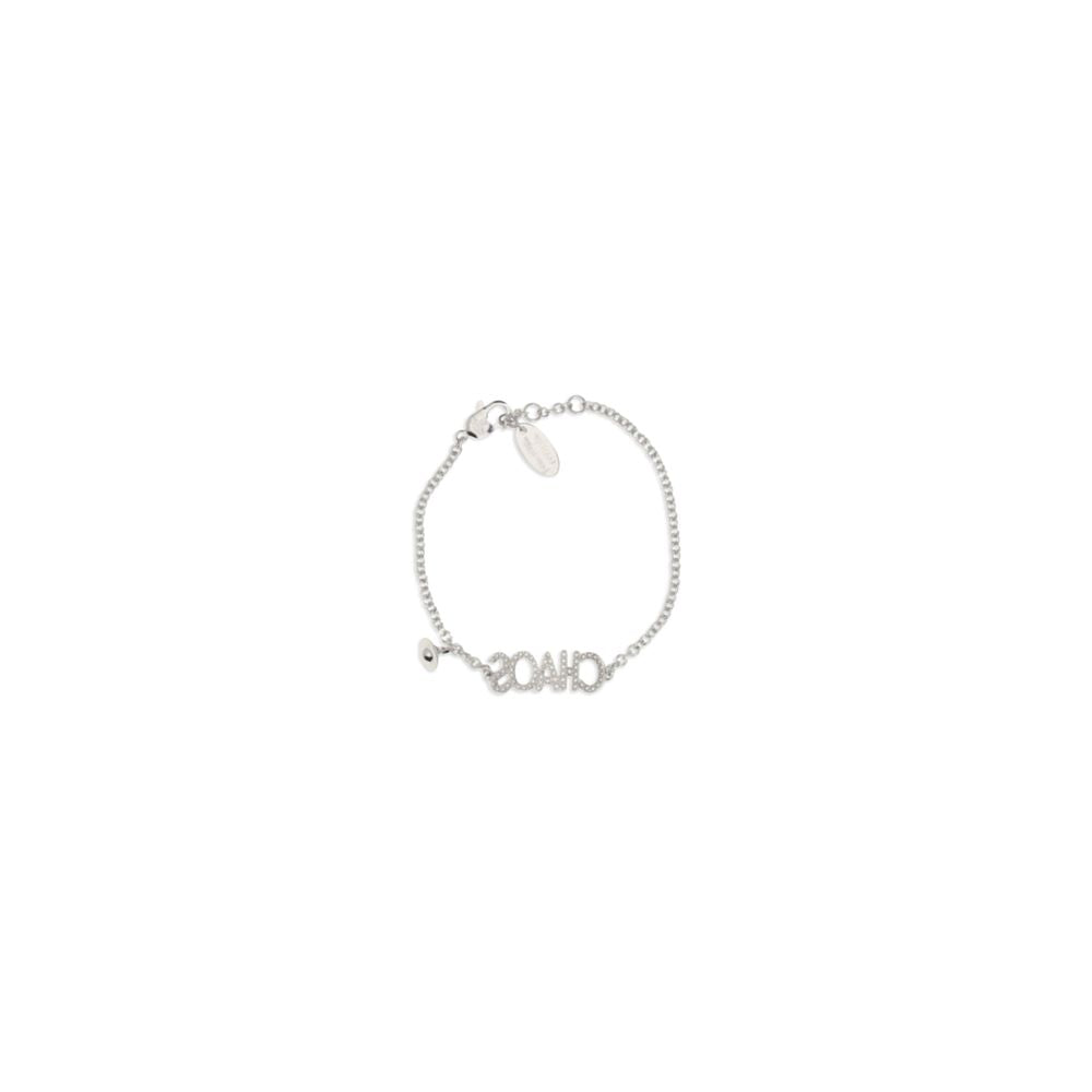 Vivienne Westwood Chaos Bracelet - Exquisite Silver Brass Elegance