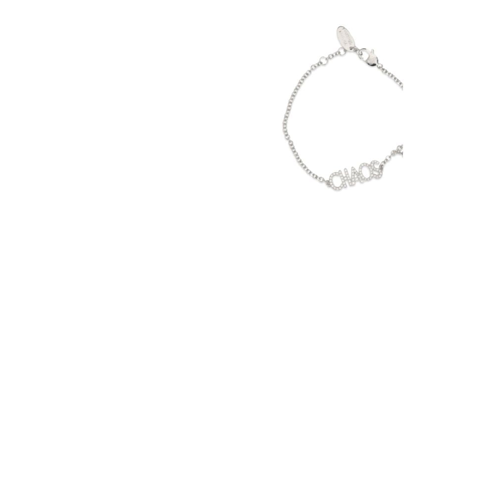 Vivienne Westwood Silver Brass Chaos Bracelet - Timeless Elegance