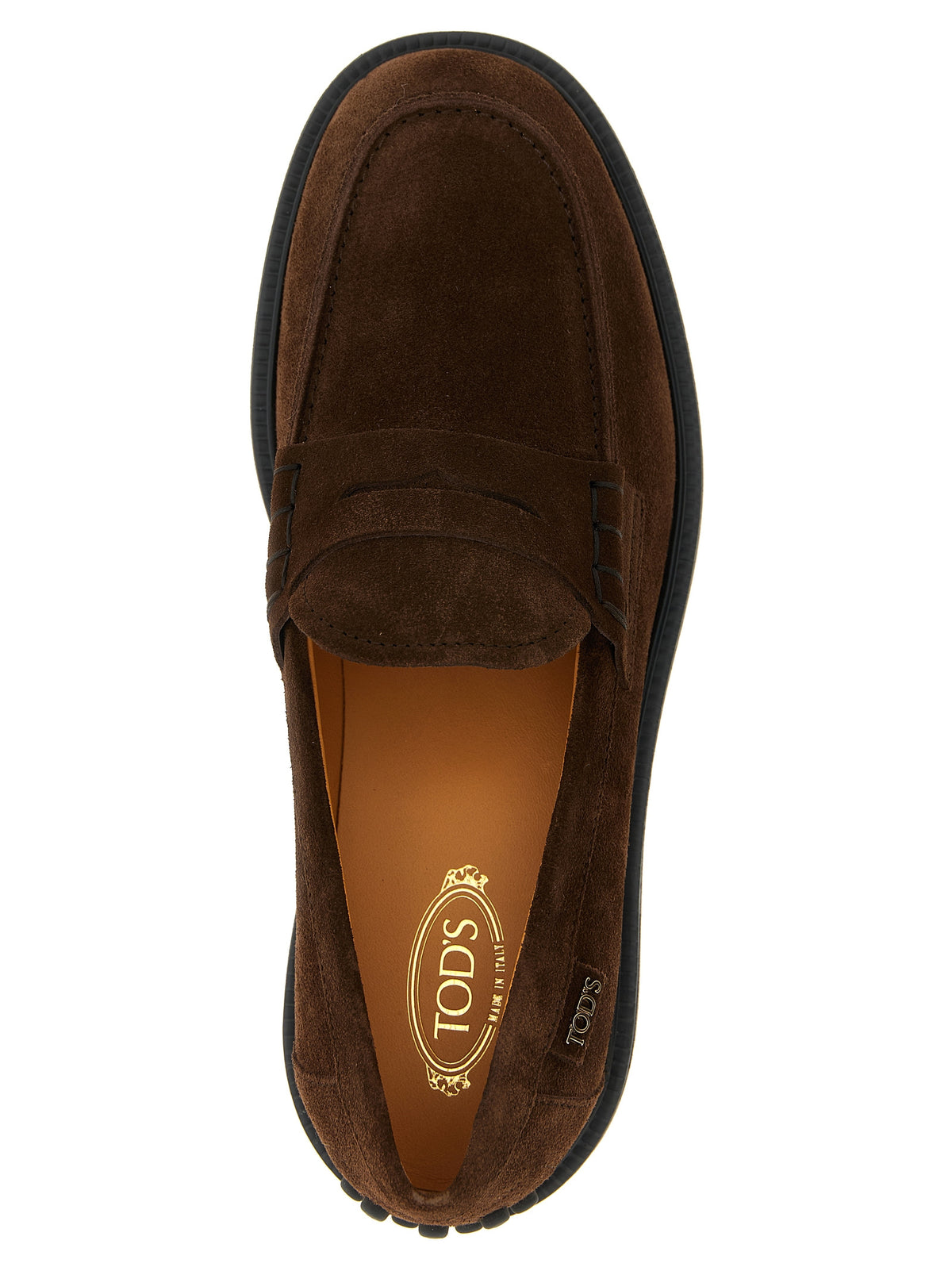 Tod's Brown Calfskin Slip-On Loafers - Timeless Luxury Footwear