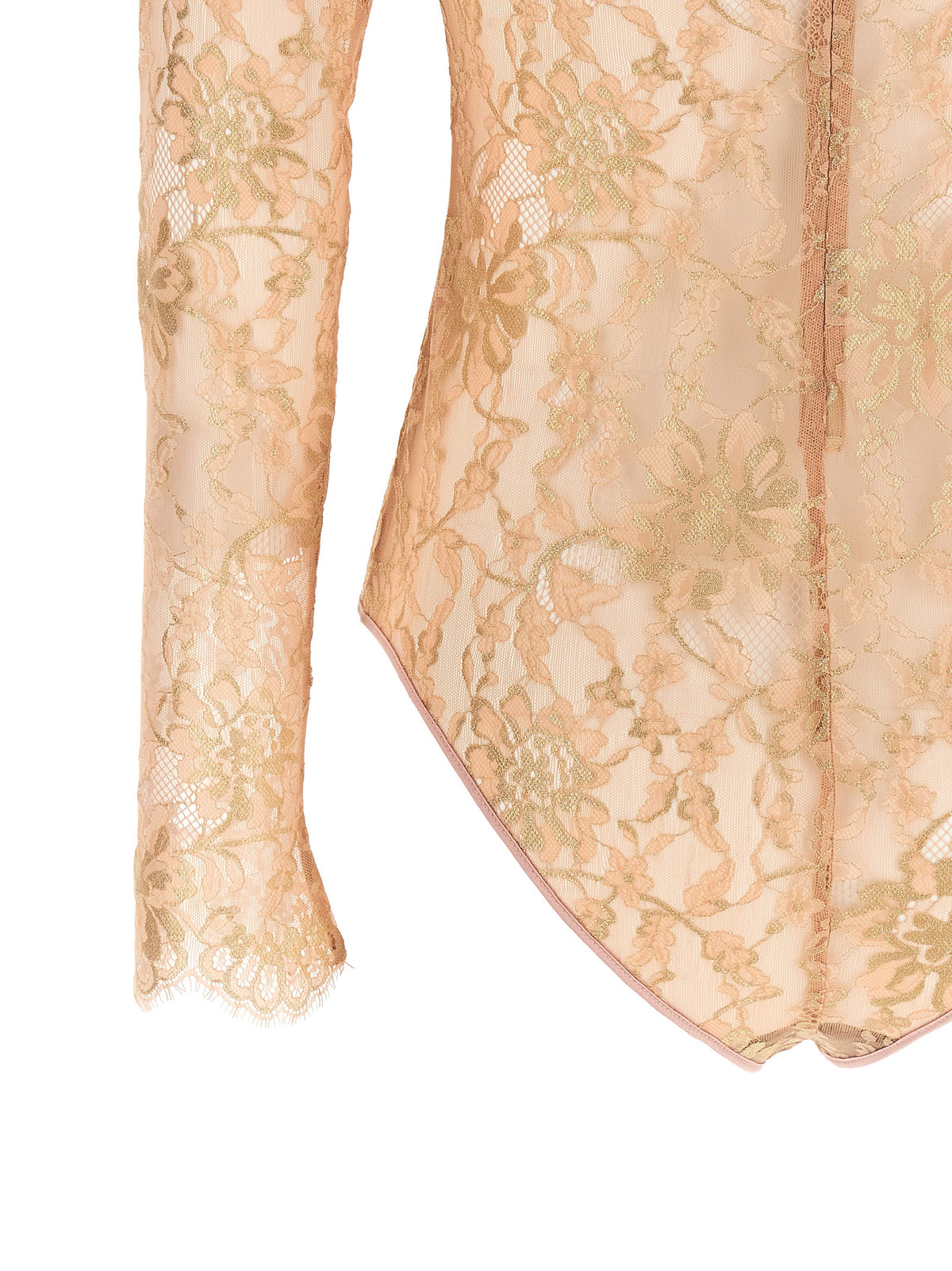 Valentino Garavani Bodysuit - Exquisite Floral Lace Elegance
