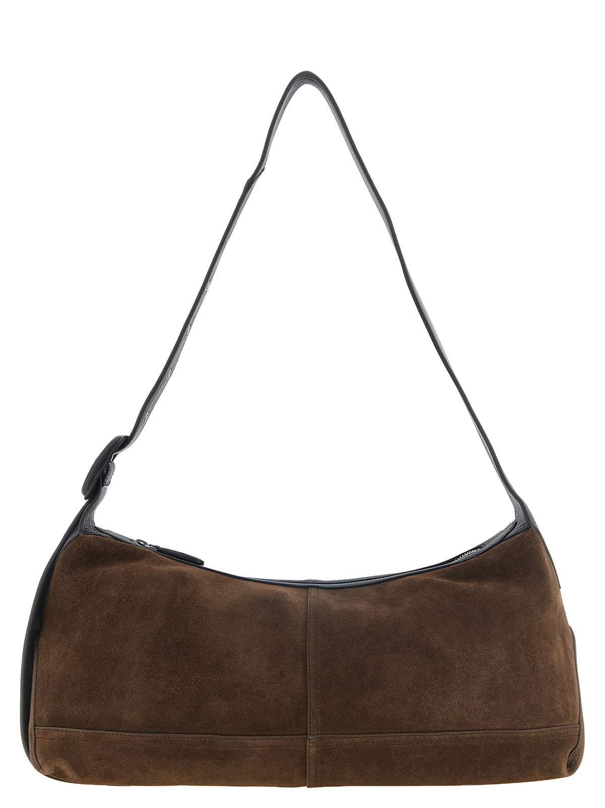 Ami Paris Brown Cowhide Crossbody Bag - Contemporary Luxury