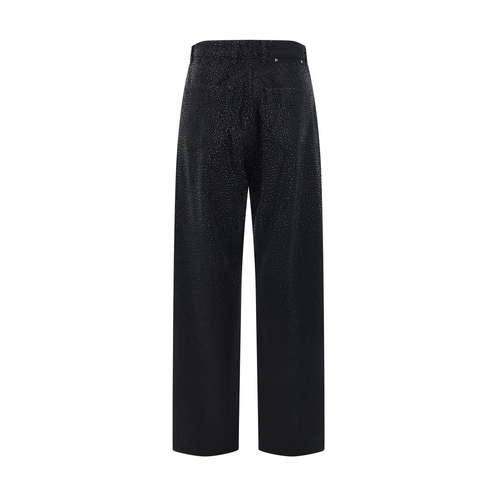 Discover the Kim cotton pants by Golden Goose, where exquisite craftsmanship meets a bold design, perfect for those who embrace luxury and individuality.
