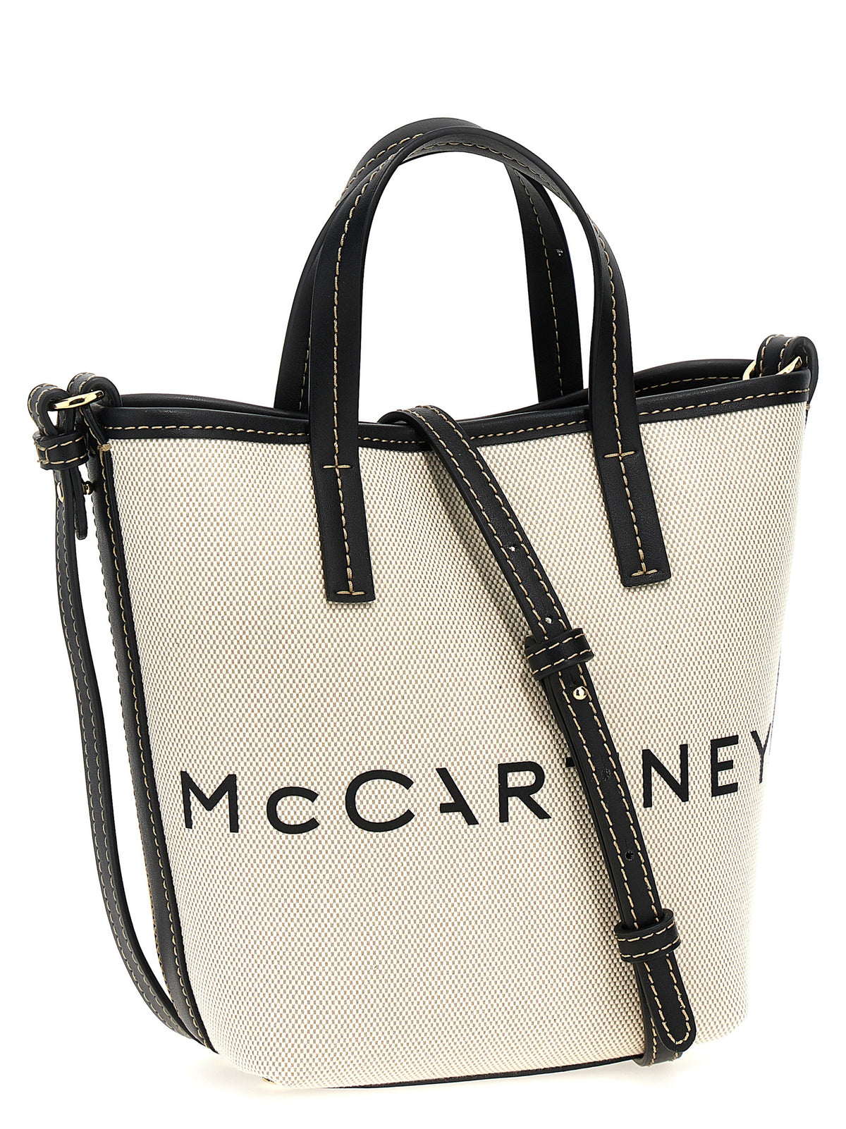 Elevate your style with the Stella McCartney Beige Polyamide Tote Bag, a sophisticated blend of luxury and sustainability, perfect for the modern connoisseur.