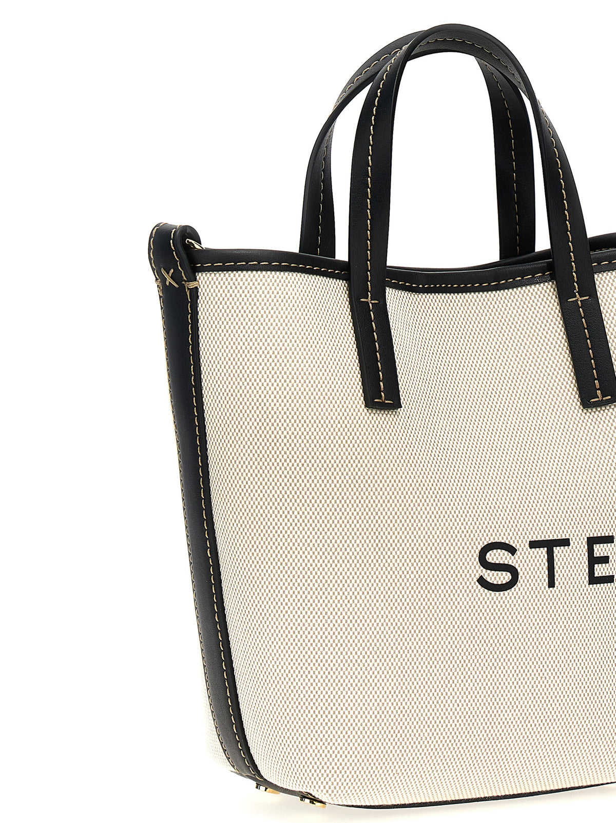 Elevate your style with the Stella McCartney Beige Polyamide Tote Bag, where sophisticated design meets sustainable luxury, perfect for the modern connoisseur.