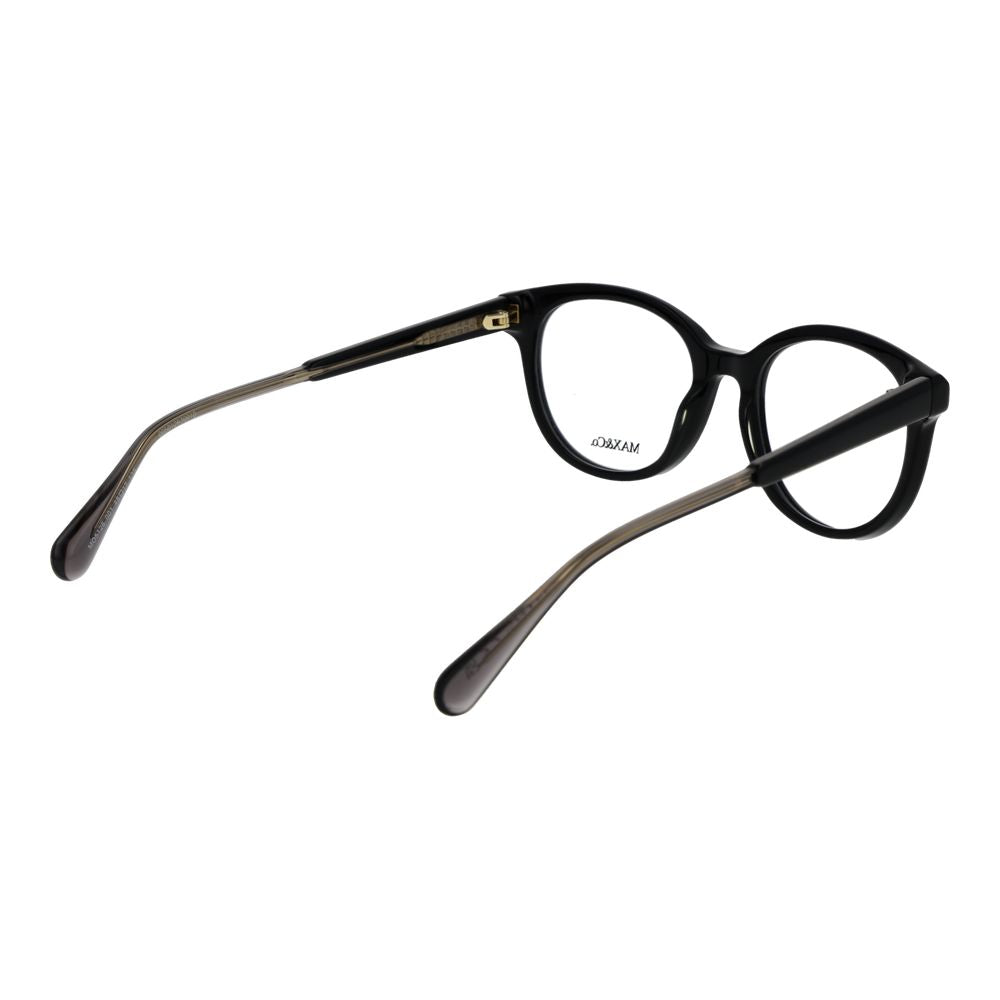 Discover the Max & Co Black Acetate Glasses, a symbol of refined elegance and artistry, perfect for those who appreciate timeless luxury and exquisite craftsmanship.