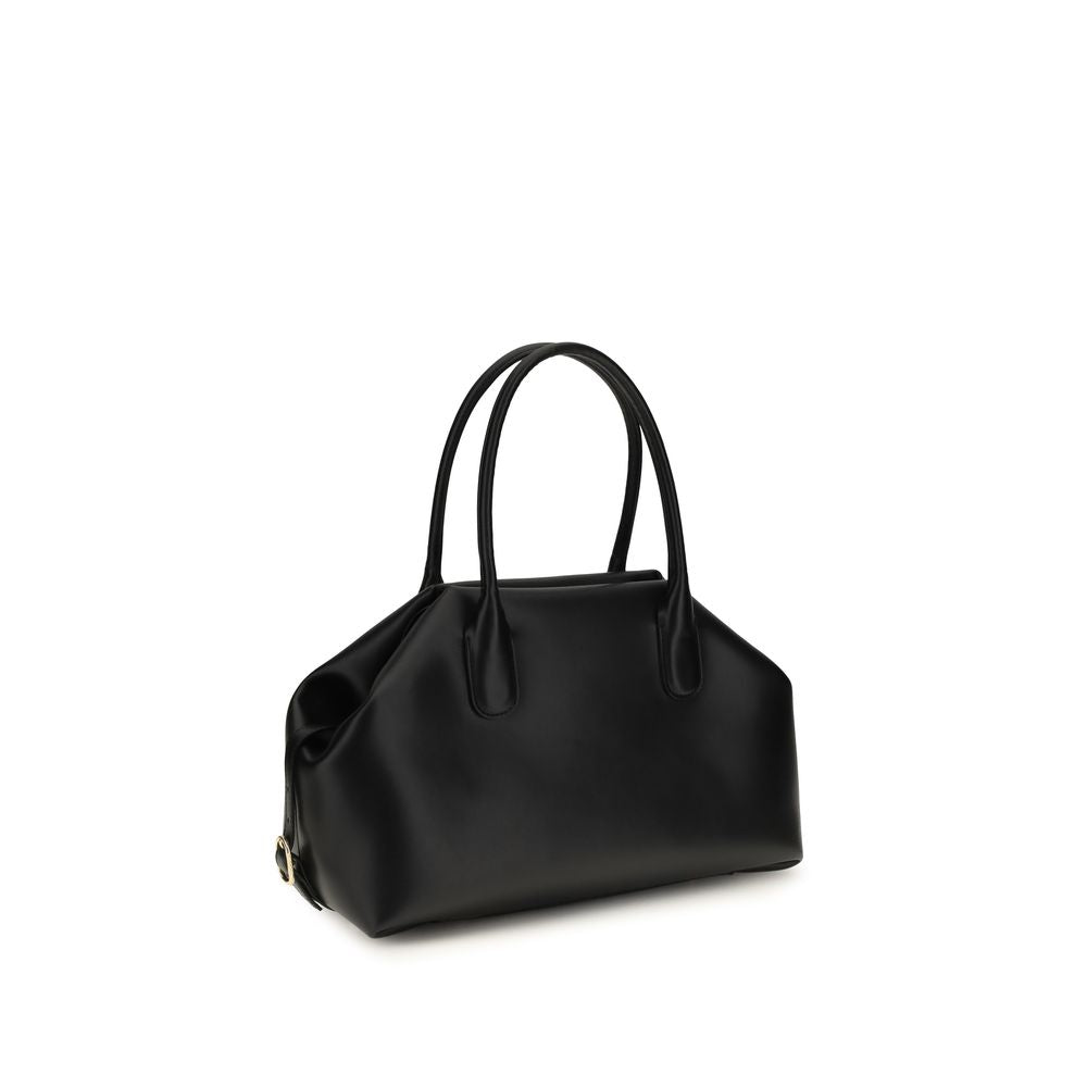 THEMOIRè Black Vegan Leather Handbag - Timeless Luxury Redefined