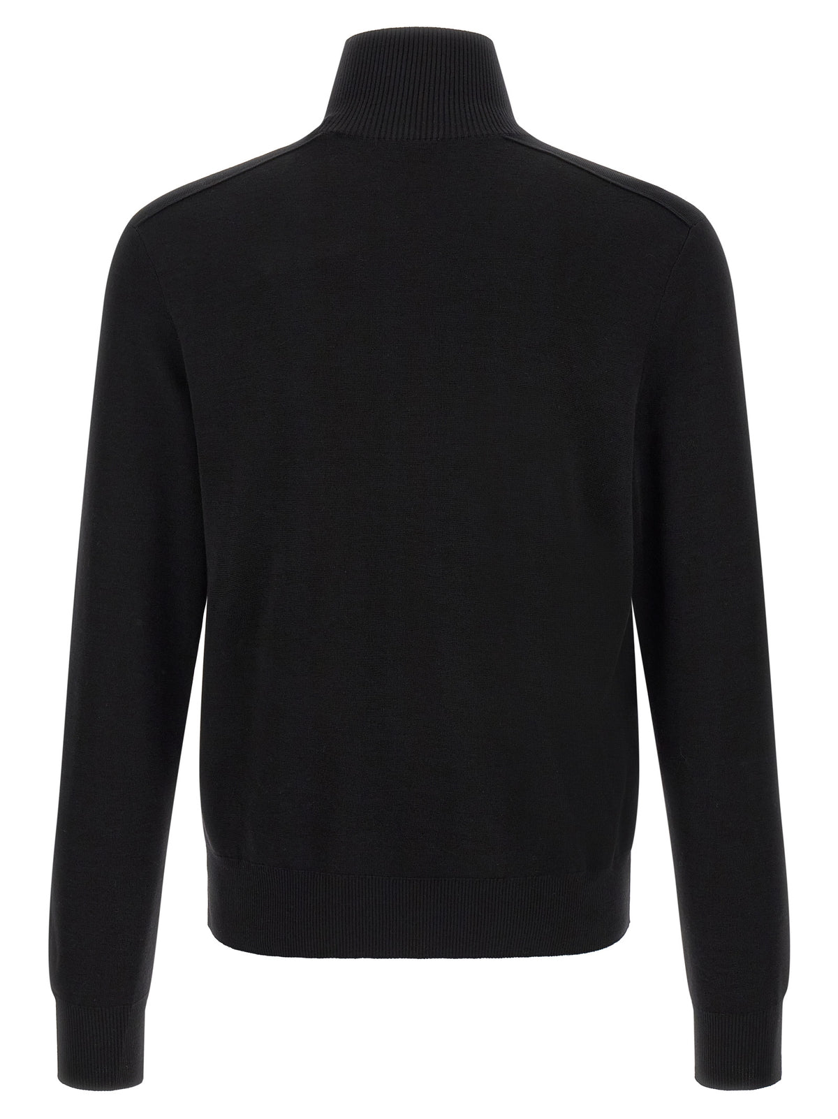 Burberry Black Wool Cardigan - Timeless Luxury for the Discerning