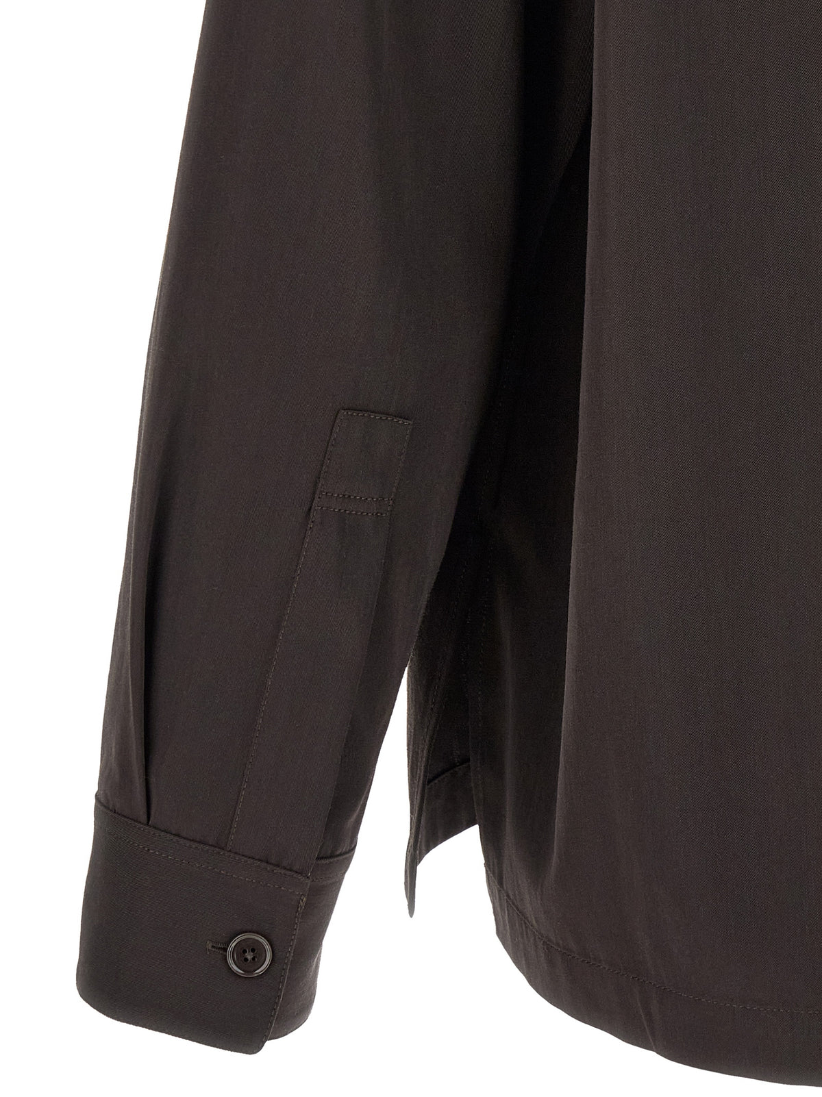 Lemaire Brown Wool Blouse – Timeless Luxury Redefined