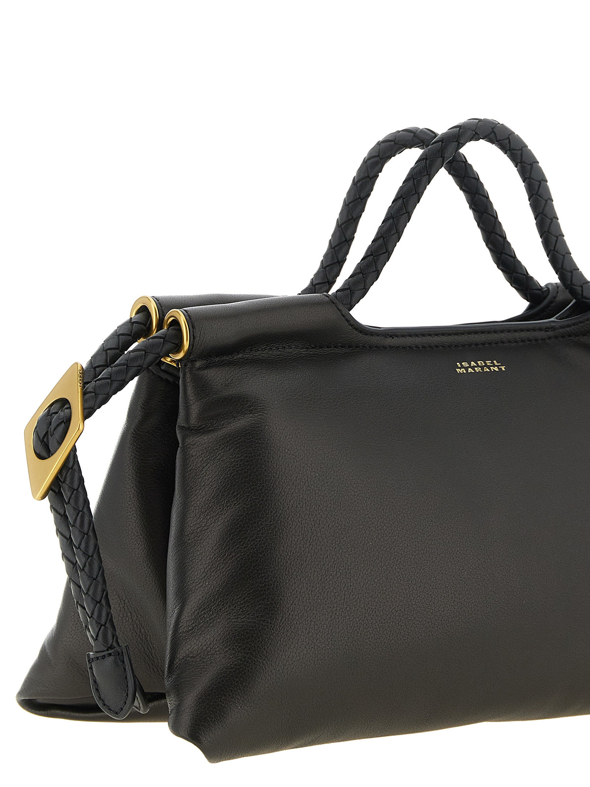 Isabel Marant Pipa Handbag - Luxurious Black Lamb Leather Elegance