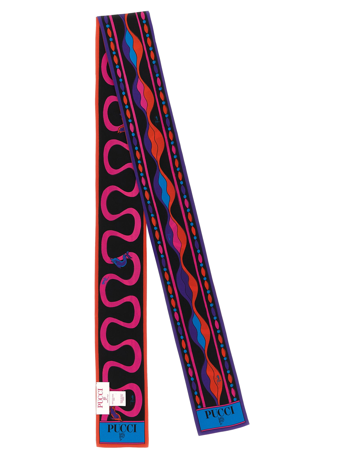 Emilio Pucci Multicolor Silk Scarf - Timeless Luxury Accessory