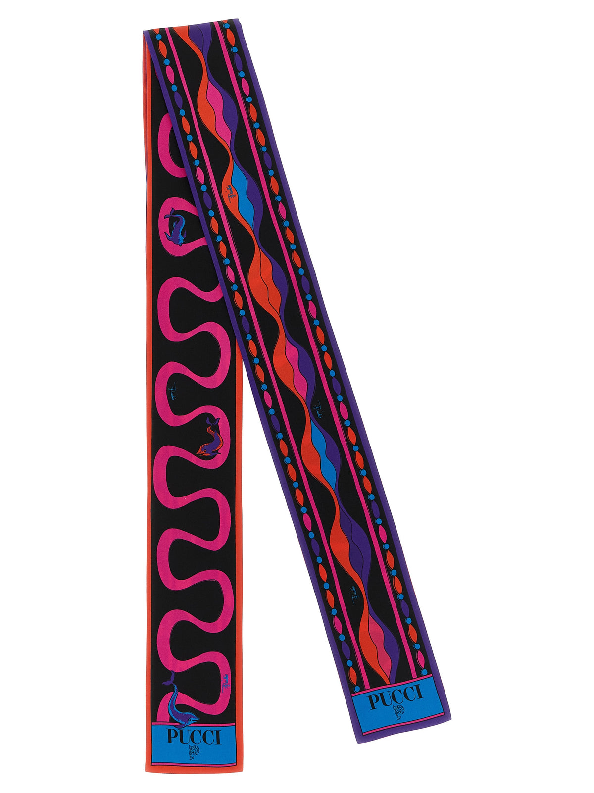 Emilio Pucci Multicolor Silk Scarf - Elevate Your Elegance