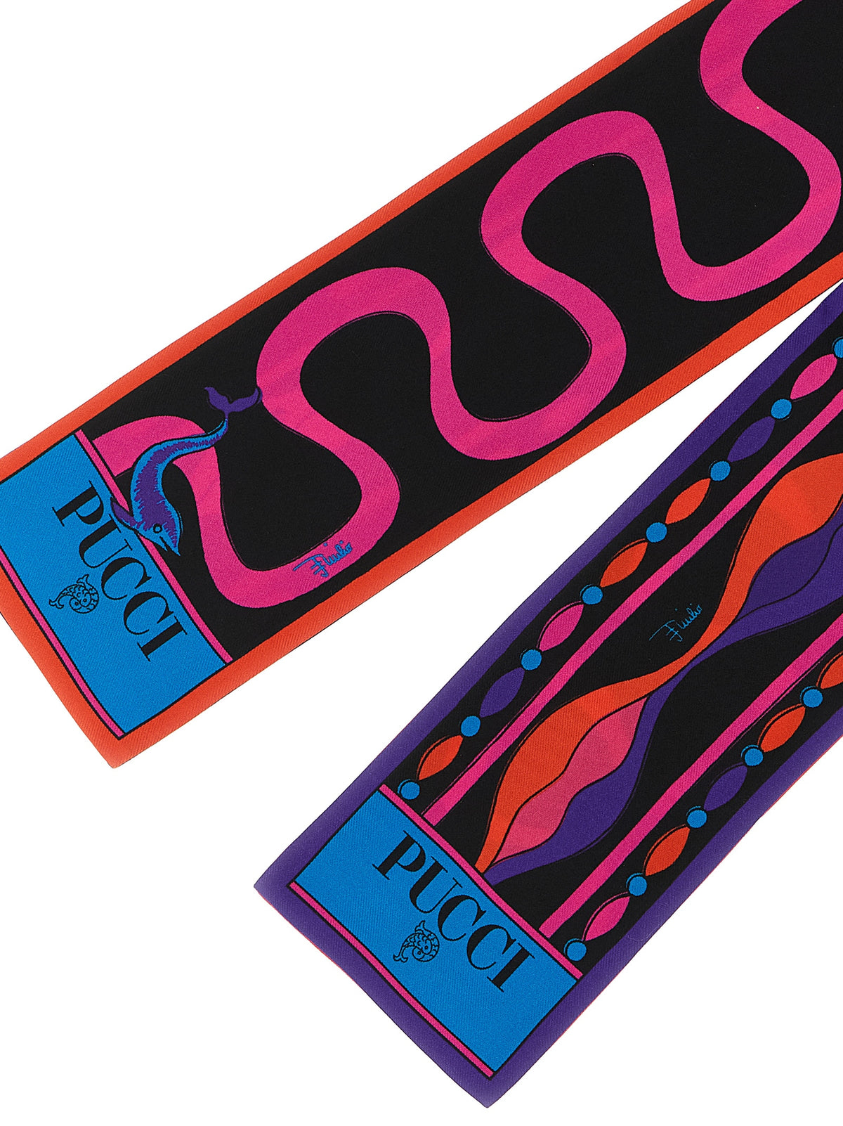 Emilio Pucci Multicolor Silk Scarf - Timeless Luxury Accessory
