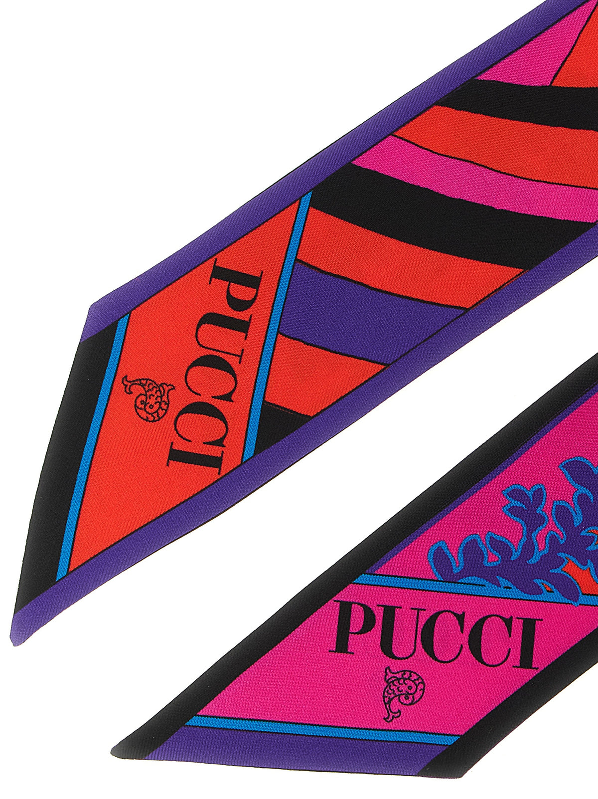 Emilio Pucci Multicolor Silk Foulard - Timeless Luxury Accessory