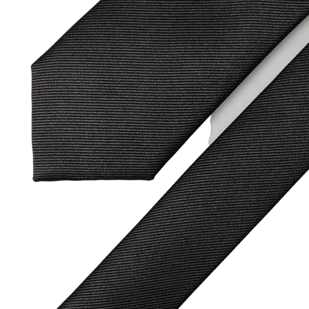 Dolce & Gabbana Black Silk Necktie - Timeless Luxury Accessory