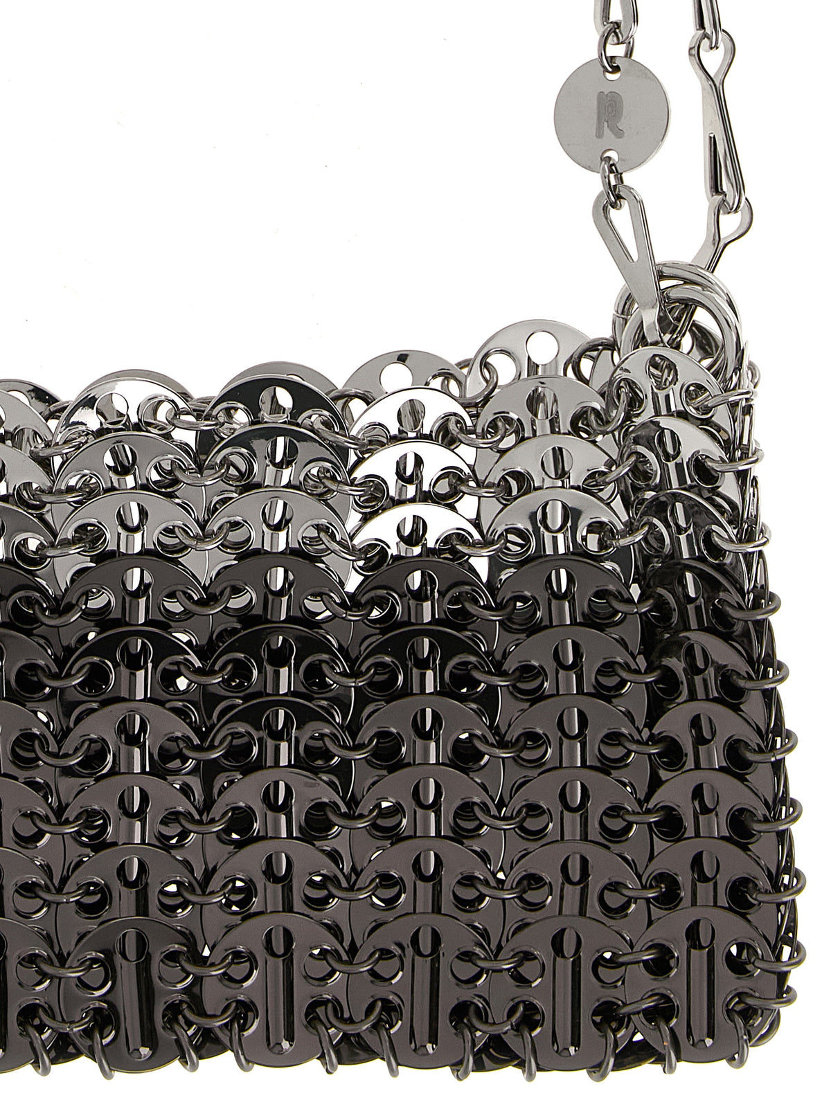 Paco Rabanne Silver Stainless Steel Shoulder Bag - Timeless Luxury