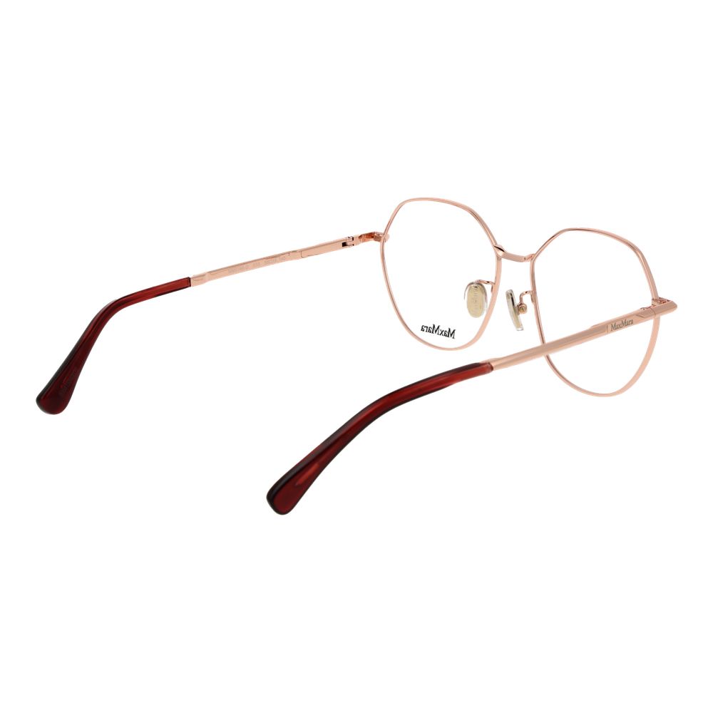 Max Mara Rose Gold Metal Glasses - Exquisite Luxury Frames
