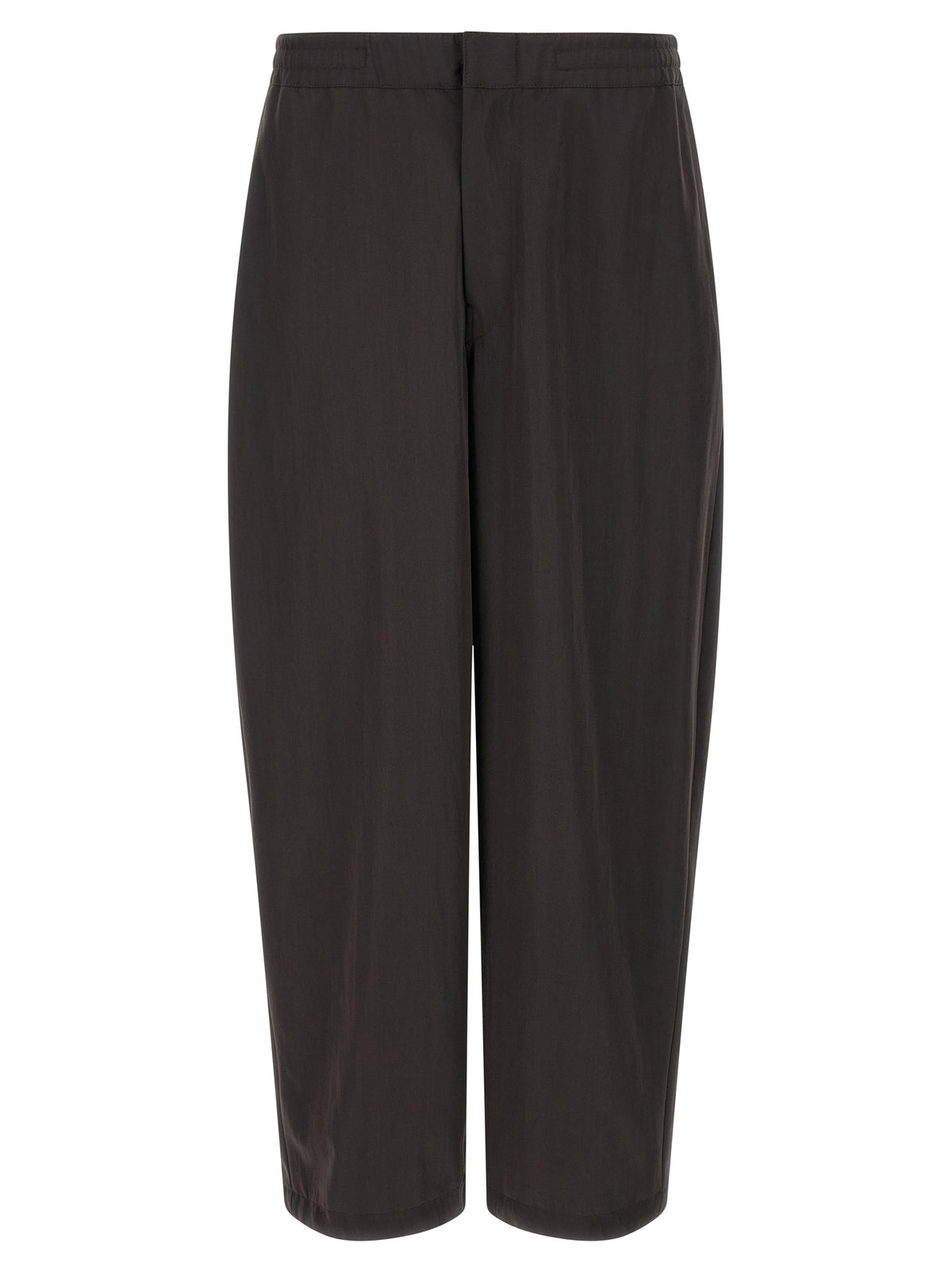 Lemaire Brown Wool Joggers for Elevated Sophistication