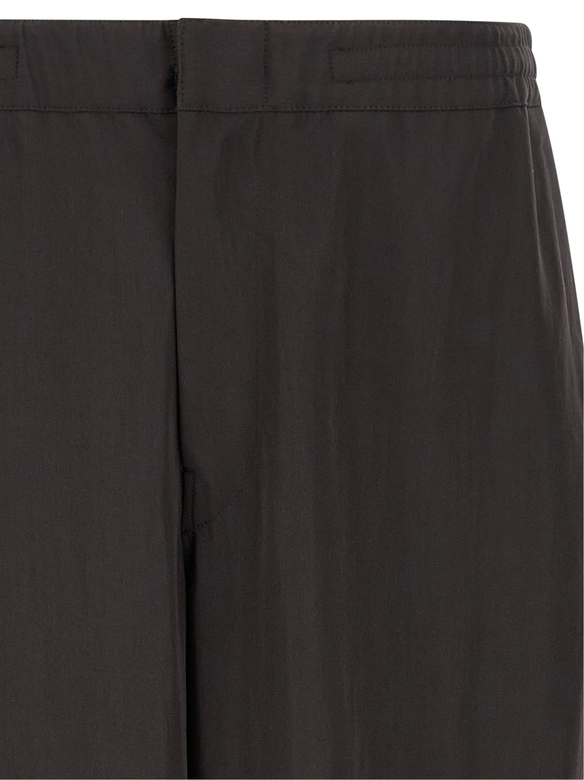 Lemaire Brown Wool Joggers for Elevated Sophistication