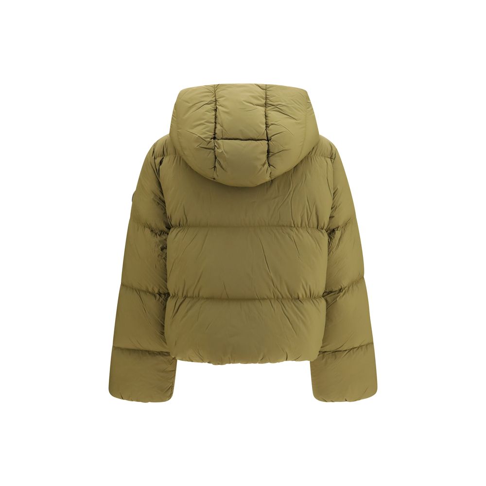 Ganni Bicolor Nylon Full-Length Jacket - Luxe Winter Essential