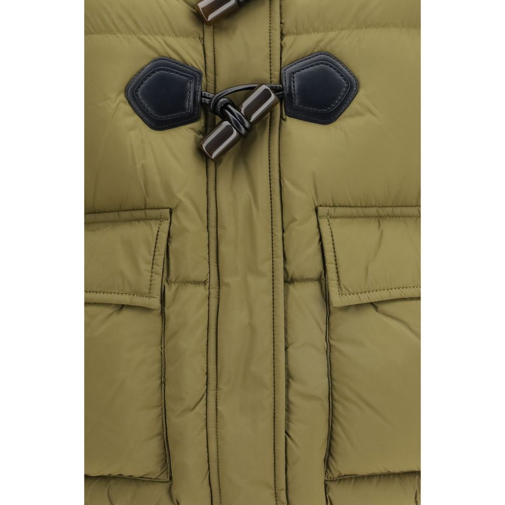 Ganni Bicolor Nylon Full-Length Jacket - Luxe Winter Essential
