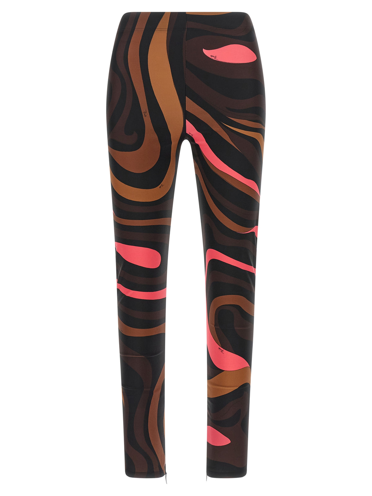 Emilio Pucci Iconic Brown Leggings - Luxury Italian Fashion