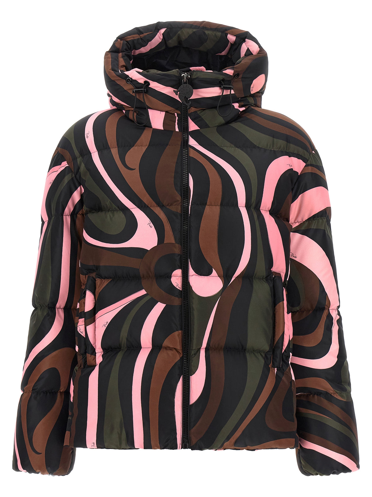 Emilio Pucci Multicolor Padded Down Jacket - Luxury Outerwear