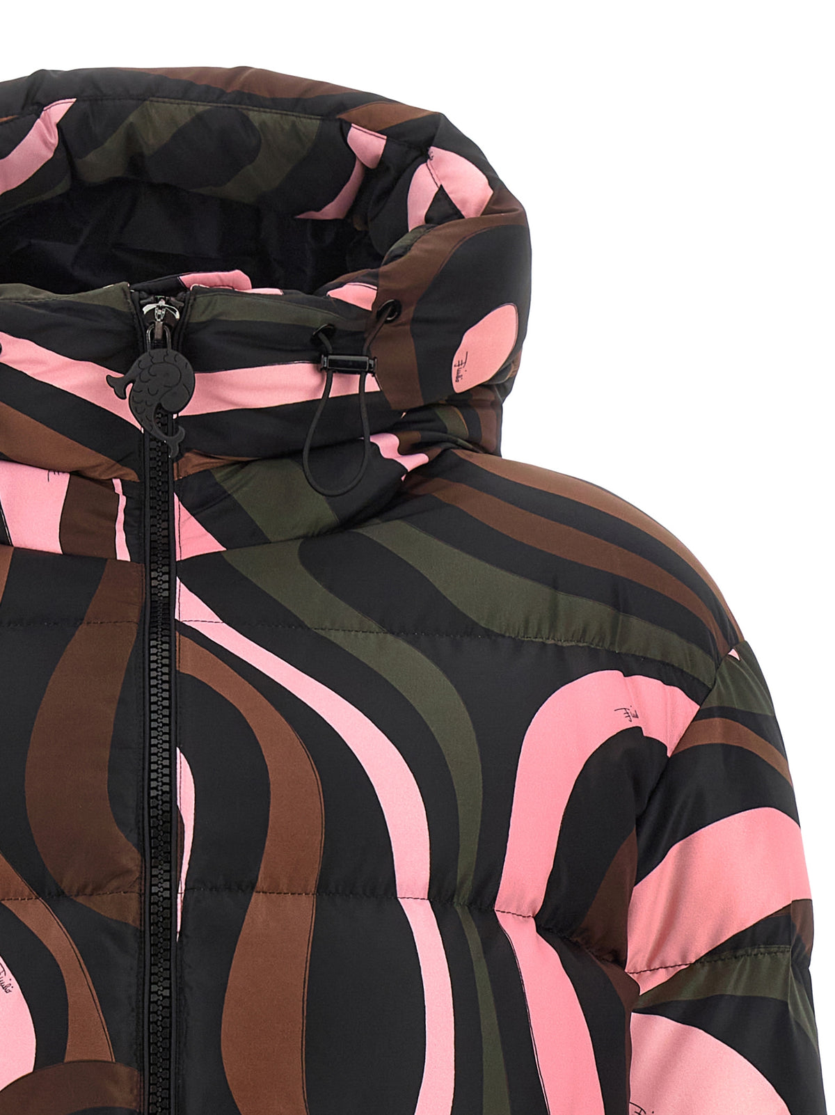 Emilio Pucci Multicolor Padded Down Jacket - Luxury Outerwear