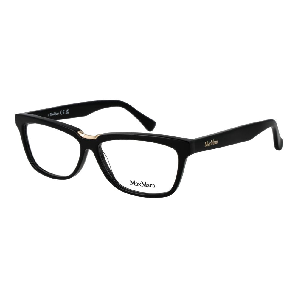 Max Mara Black Glasses - Timeless Elegance for the Discerning
