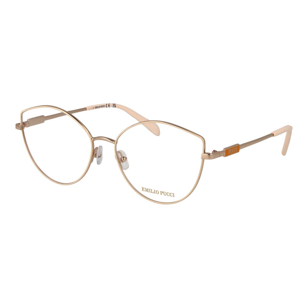 Emilio Pucci Cat Eye Metal Glasses - Timeless Luxury Elegance