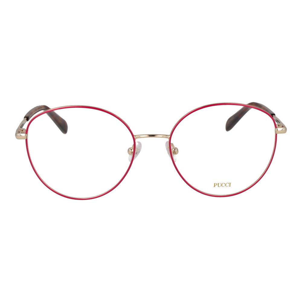Emilio Pucci Multicolor Metal Glasses - Timeless Luxury Elegance