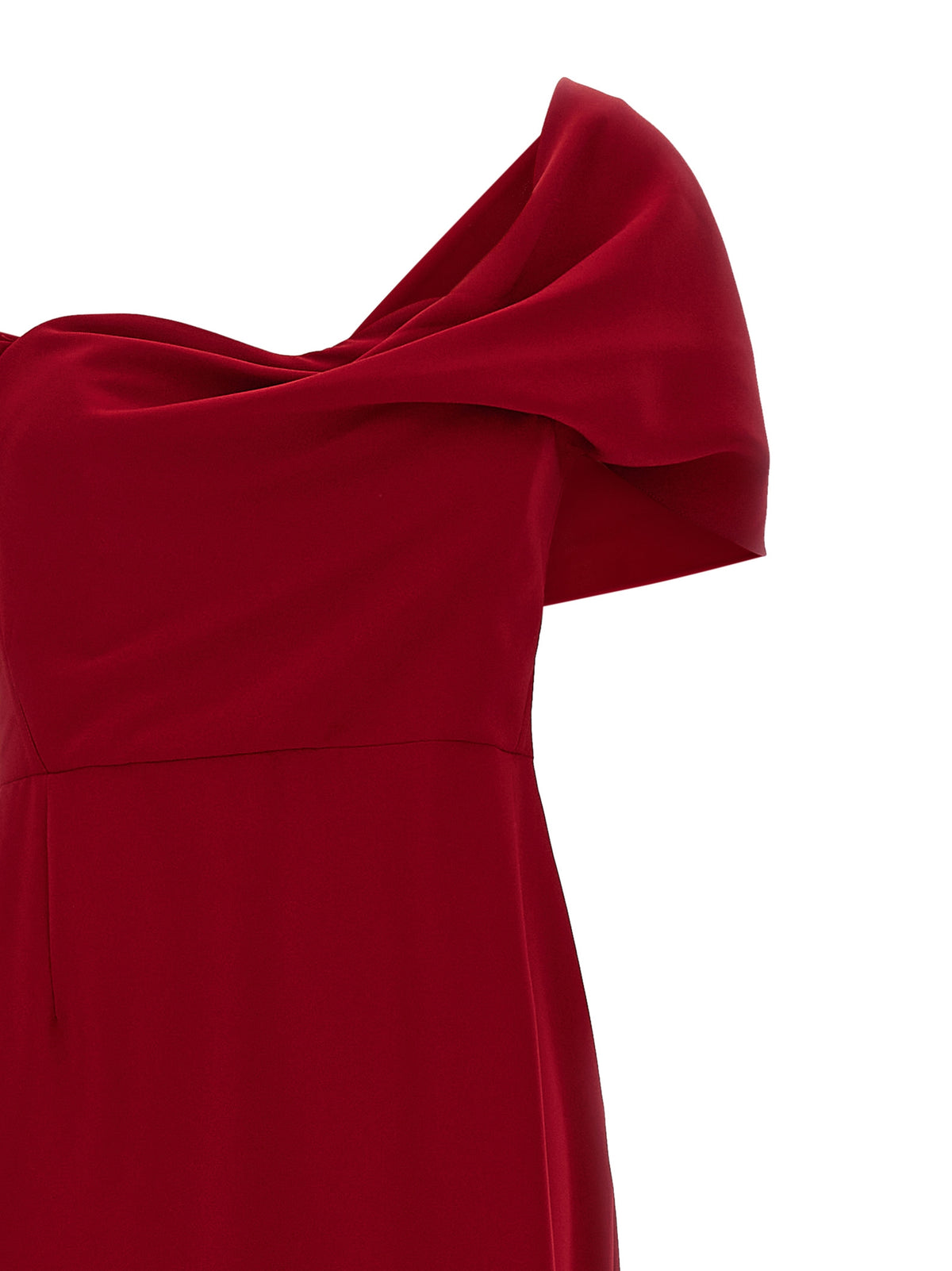 Carolina Herrera Red Polyester Long Dress