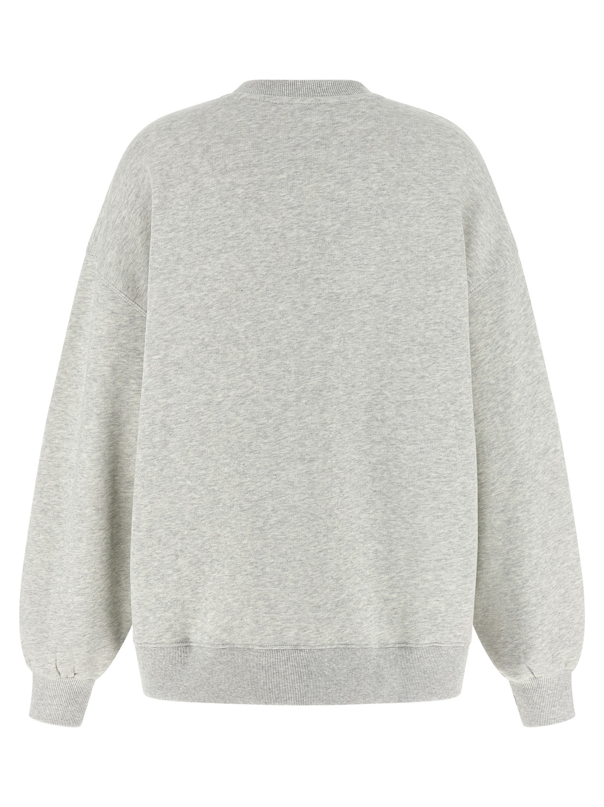 ROTATE BIRGER CHRISTENSEN Gray Cotton Sweatshirt - Effortless Luxury