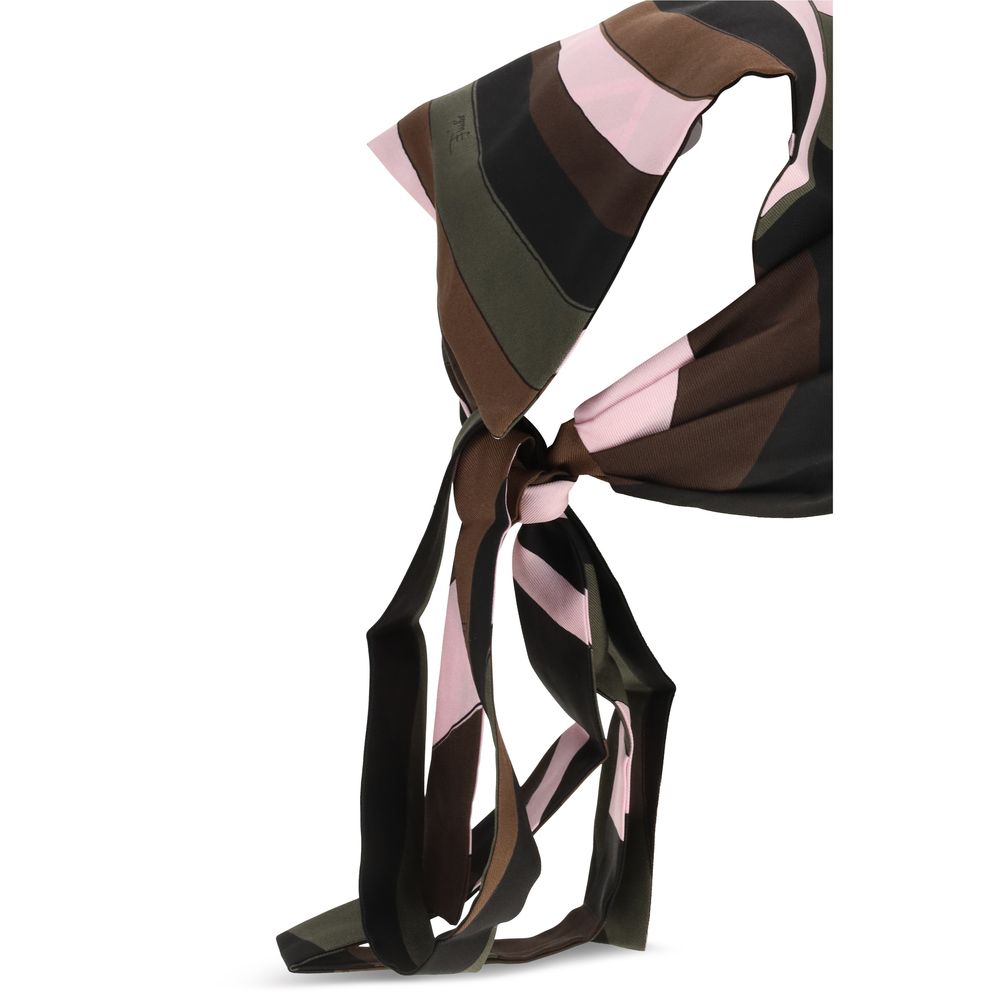 Emilio Pucci Multicolor Silk Foulard - Exquisite Luxury Accessory
