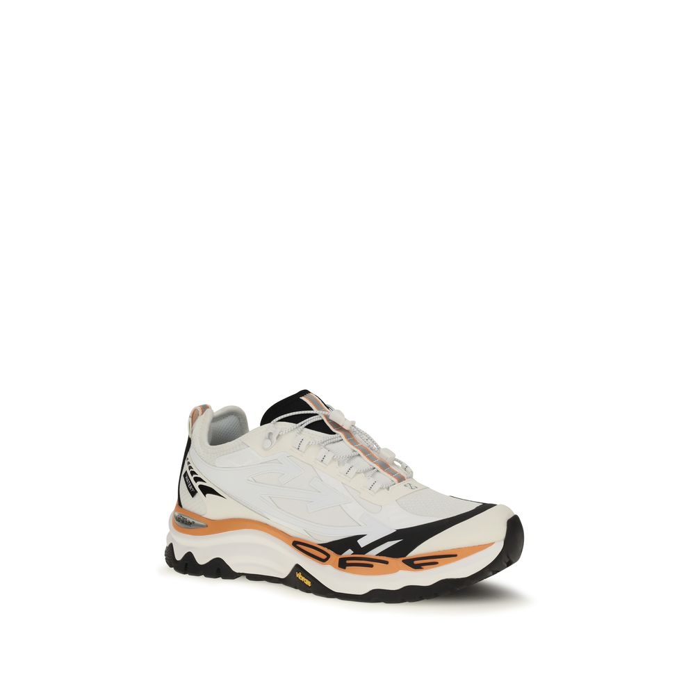 Off-White Multicolor Athletic Sneakers | Luxury Performance Footwear