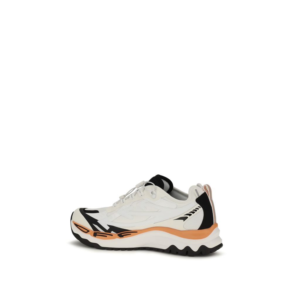 Off-White Multicolor Athletic Sneakers for Timeless Elegance