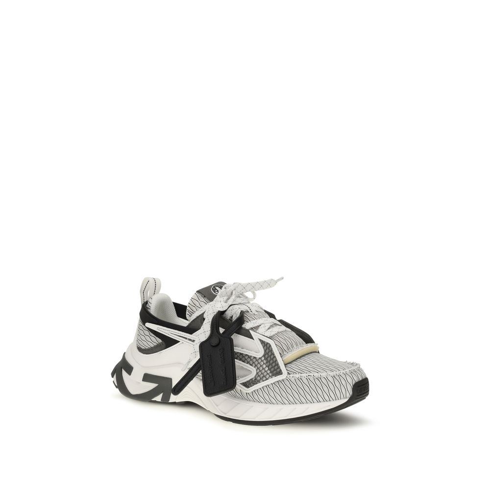 Off-White Multicolor Fabric Sneakers - Elevate Your Luxury Style