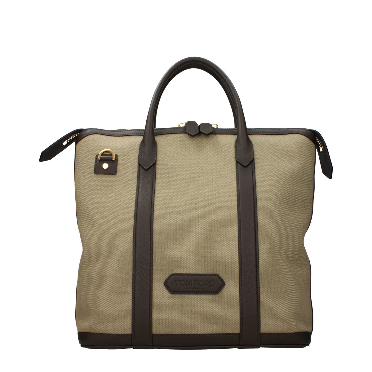Tom Ford Beige Fabric Handbag - Elevate Your Luxe Style