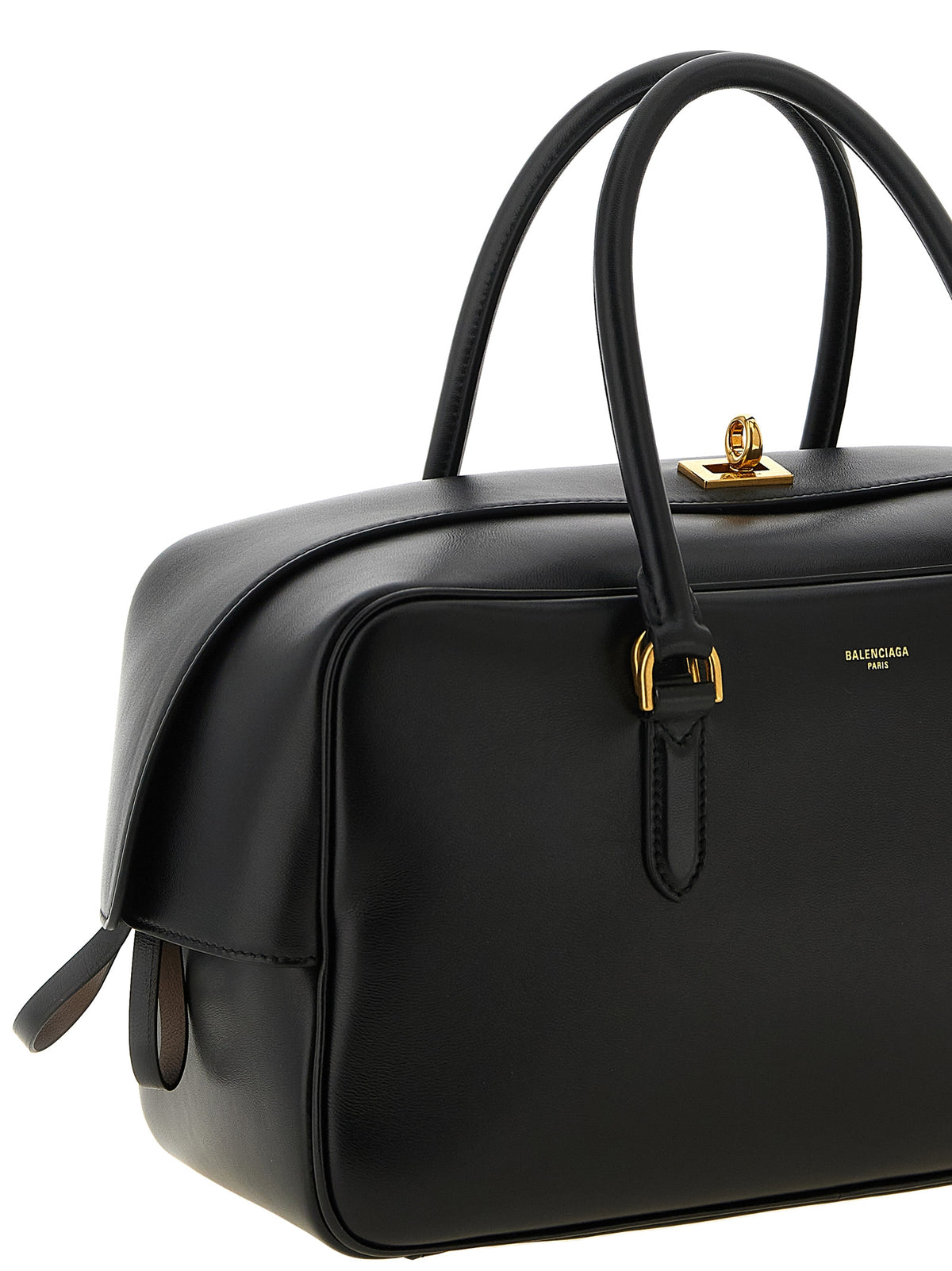 Balenciaga Black Lamb Leather Handbag - Timeless Luxury Elegance