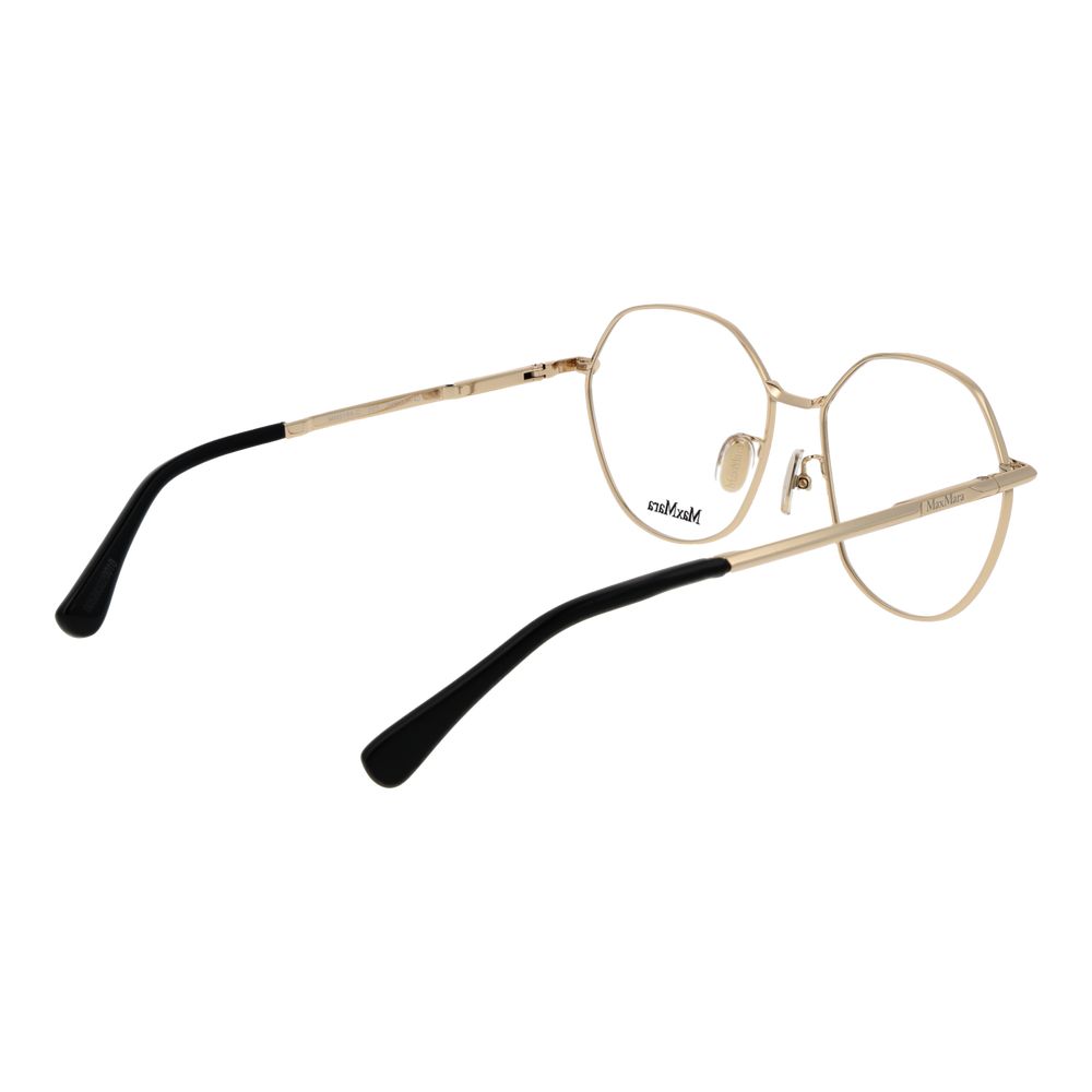 Max Mara Black Metal Glasses - Timeless Elegance Redefined