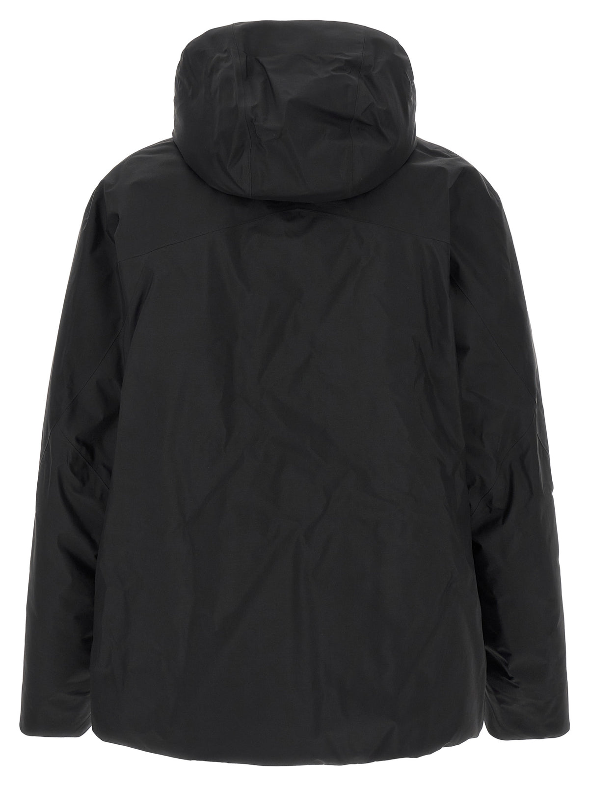 Arc'teryx Veilance Black Nylon Shell Jacket - Urban Elegance