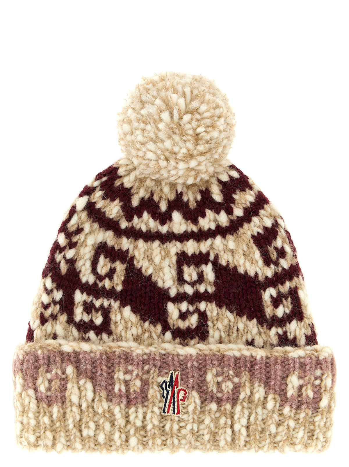 Moncler Grenoble Multicolor Wool Beanie - Alpine Luxury Accessory