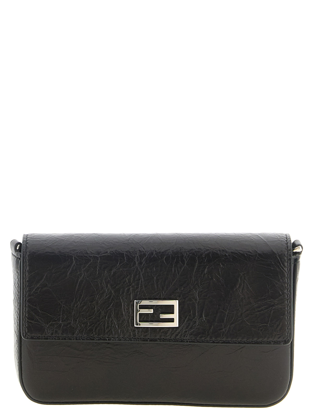 Fendi Black Calfskin Cardholder - Luxury Redefined in Italy